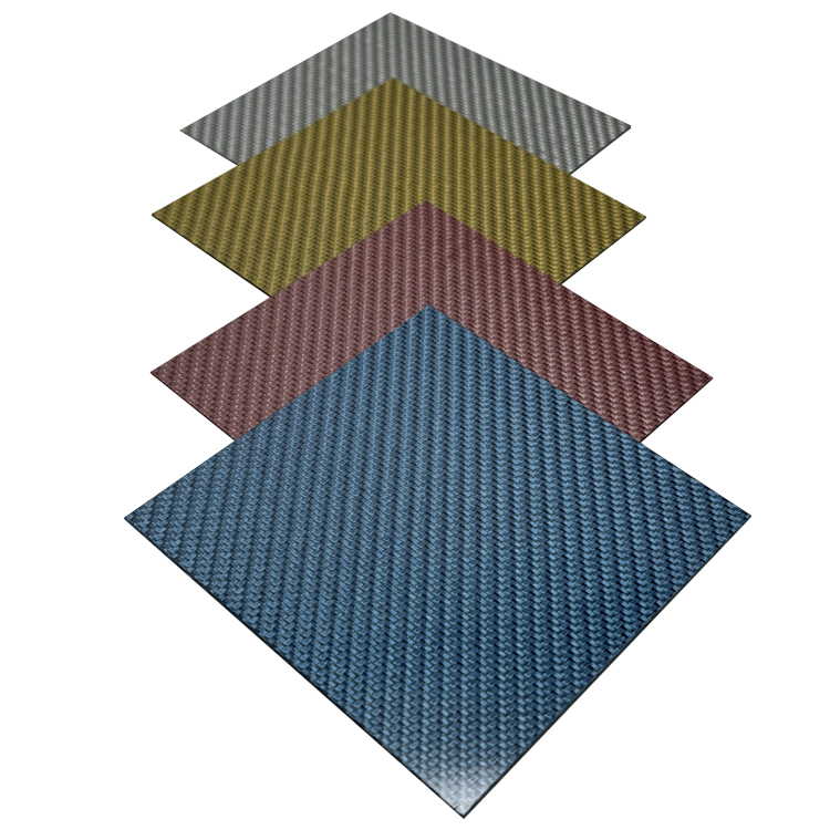 carbon fiber colorful plate